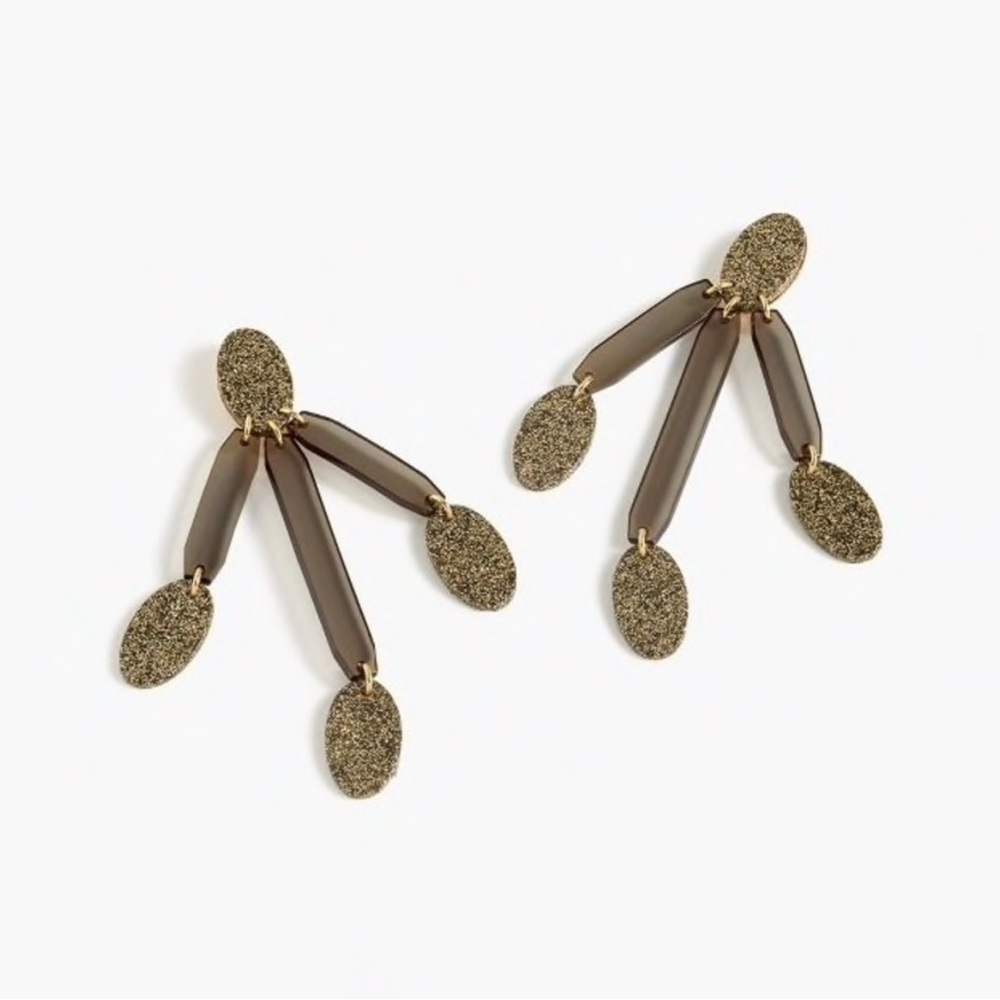 J.Crew Bronze tone Dangle Earrings